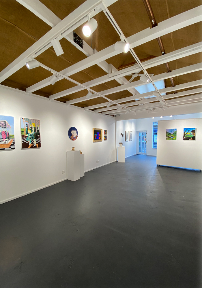 Gallery 2 interior at Alternating Current Art Space